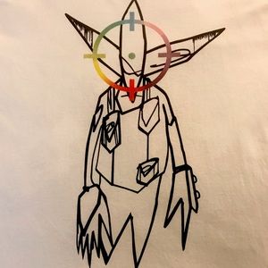 Off-White Futura Alien Oversized Tee